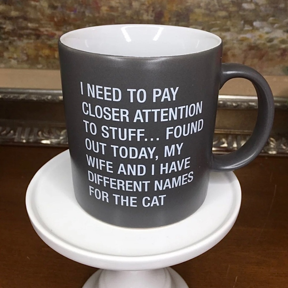 Mug Humorous Coffee Tea NWT Humor
